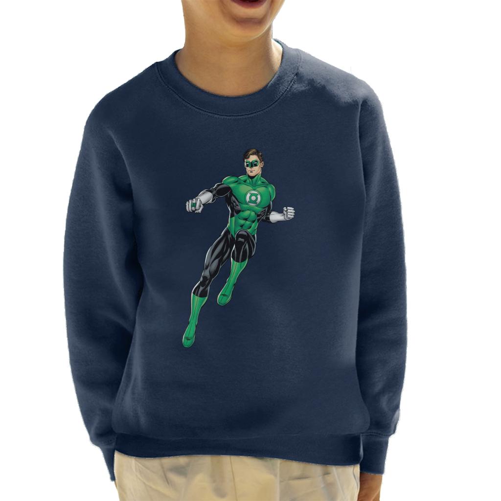 Green Lantern Ring Pose Kid's Sweatshirt