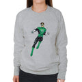 Green Lantern Ring Pose Women's Sweatshirt