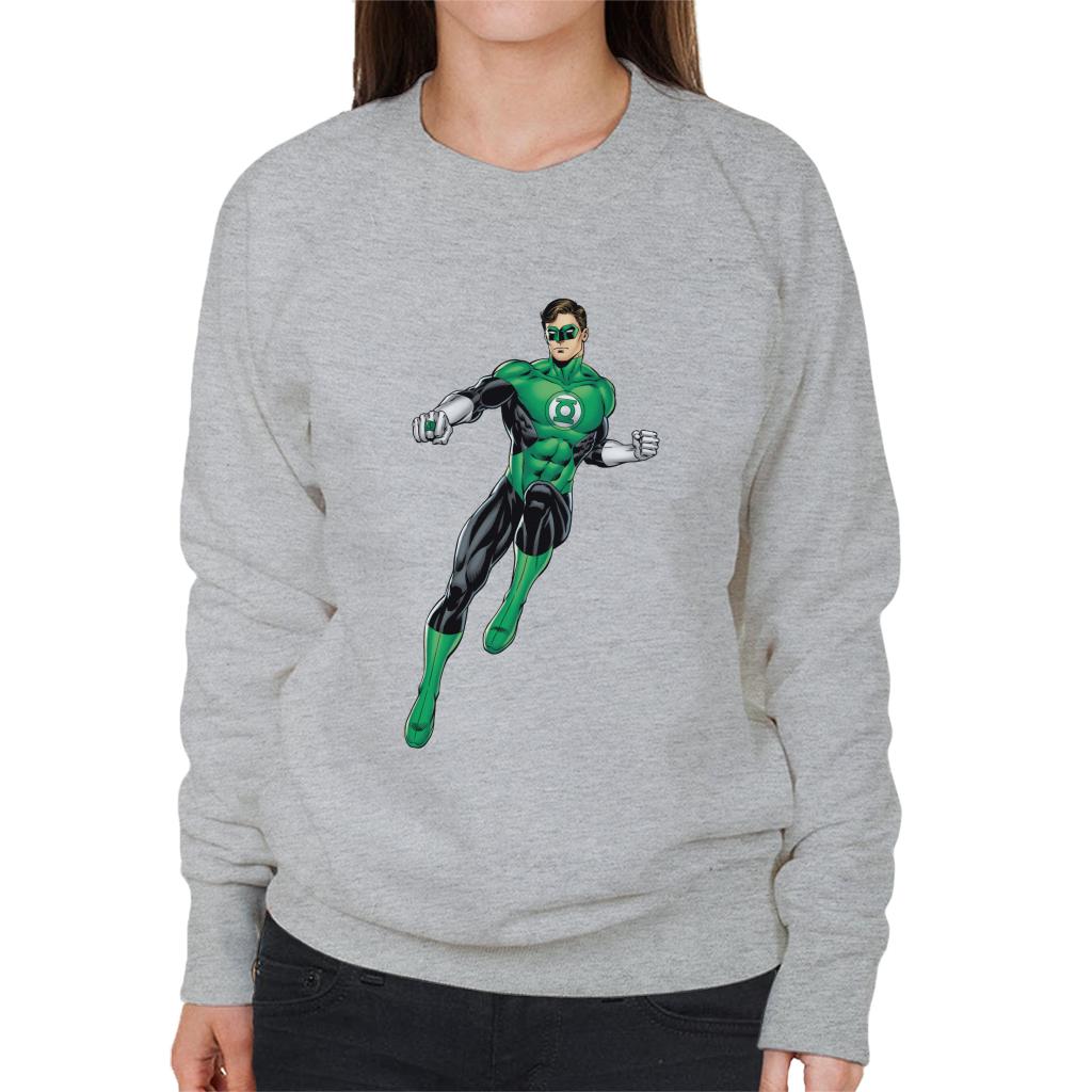 Green Lantern Ring Pose Women's Sweatshirt