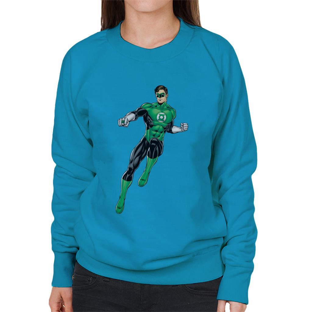 Green Lantern Ring Pose Women's Sweatshirt