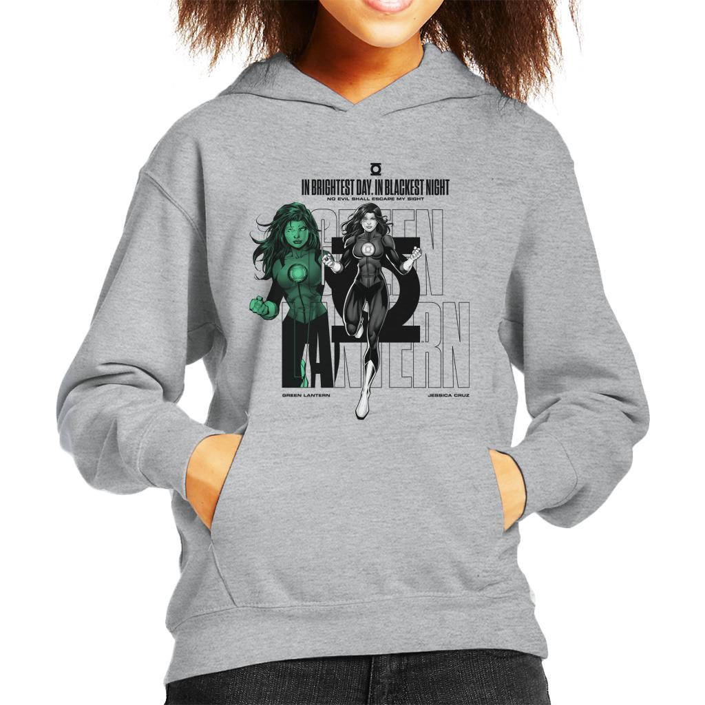 Green Lantern Jessica Cruz Brightest Day Quote Kid's Hooded product image 1