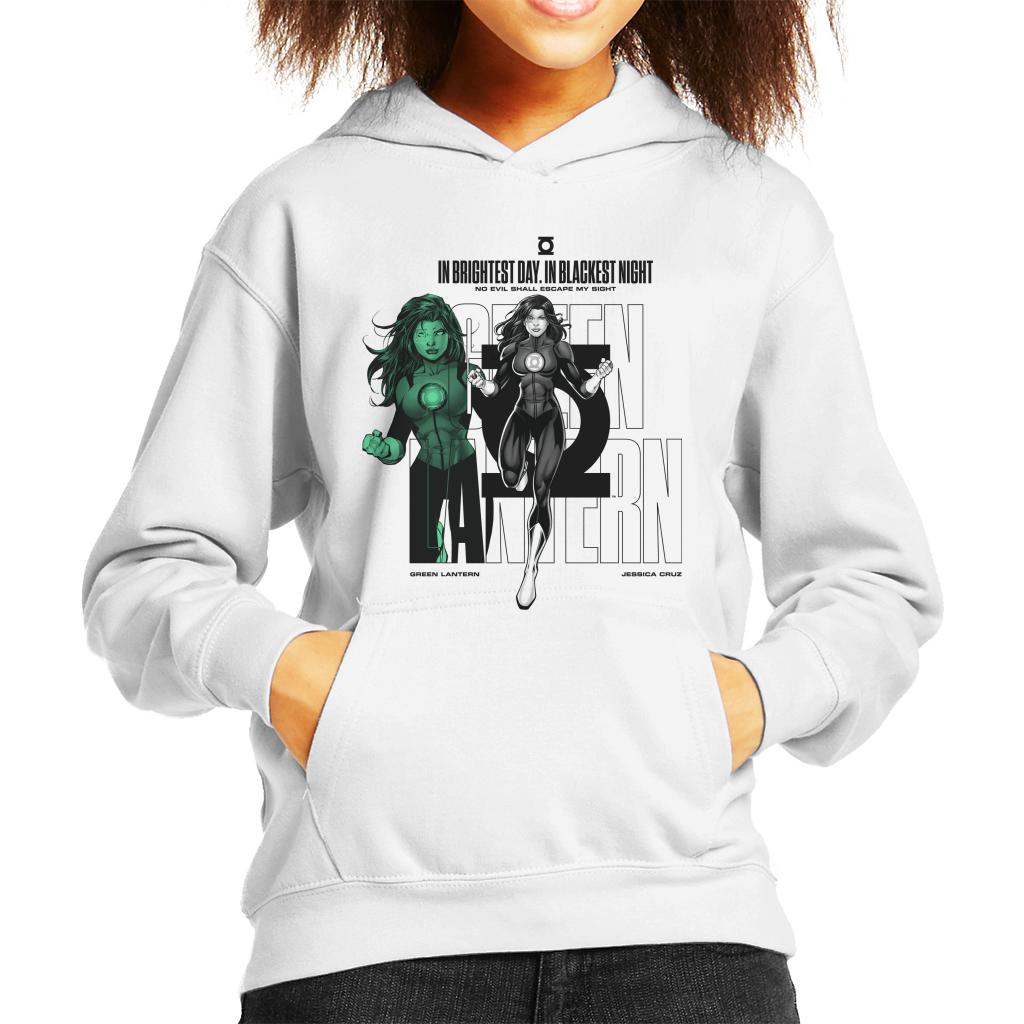 Green Lantern Jessica Cruz Brightest Day Quote Kid's Hooded product image 4