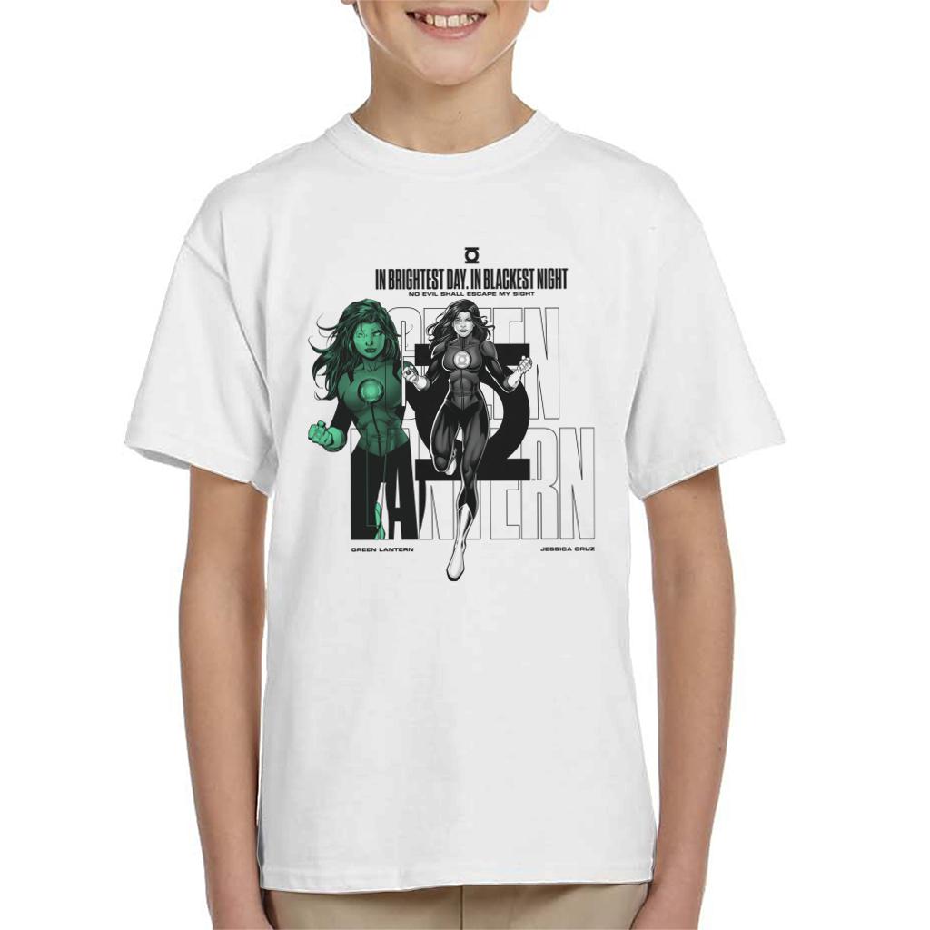 Green Lantern Jessica Cruz Brightest Day Quote Kid's T-Shirt product image 4