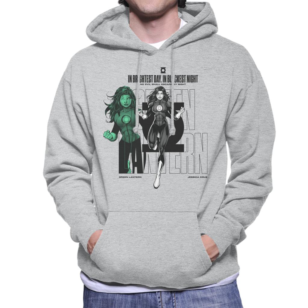 Green Lantern Jessica Cruz Brightest Day Quote Men's Hooded product image 1