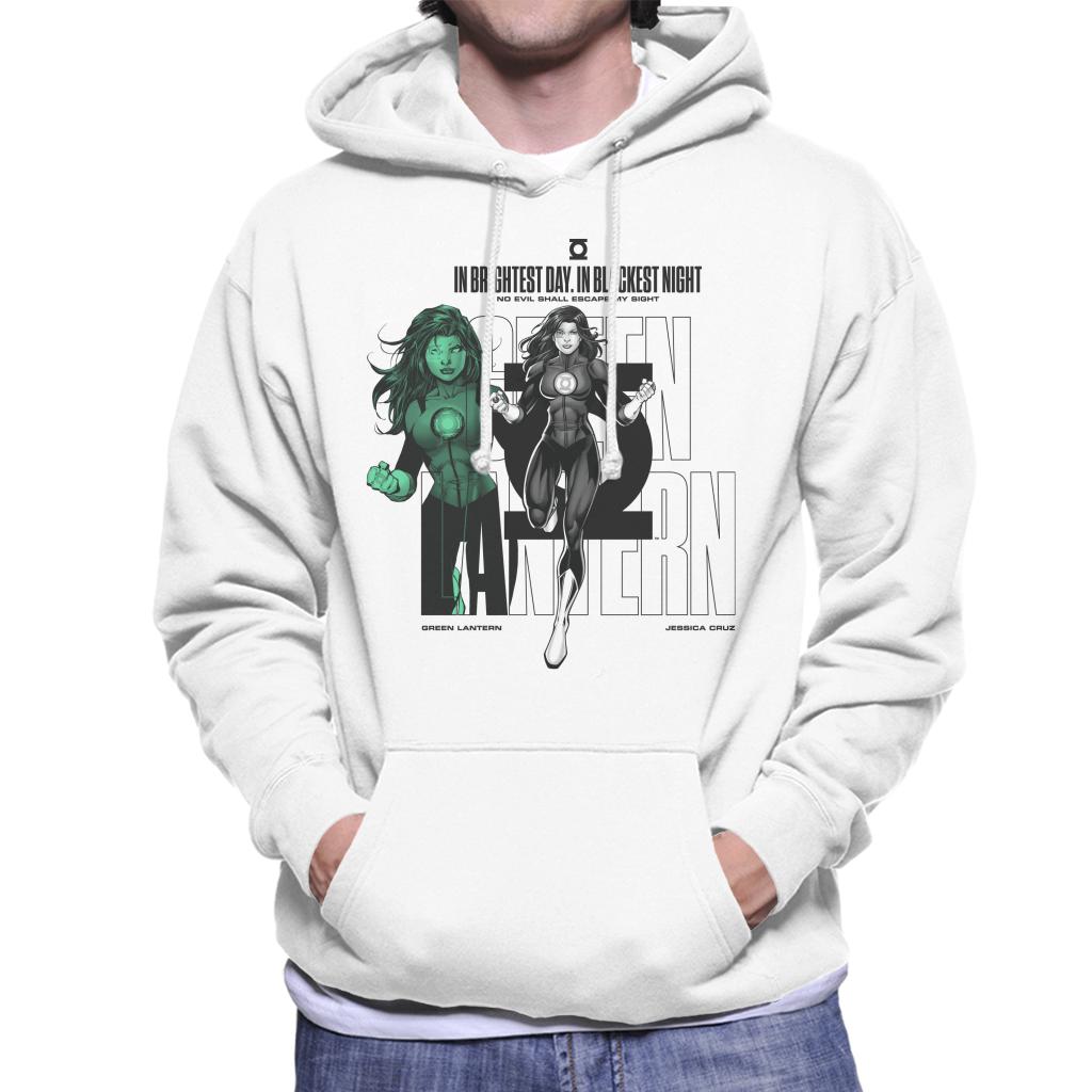 Green Lantern Jessica Cruz Brightest Day Quote Men's Hooded product image 4