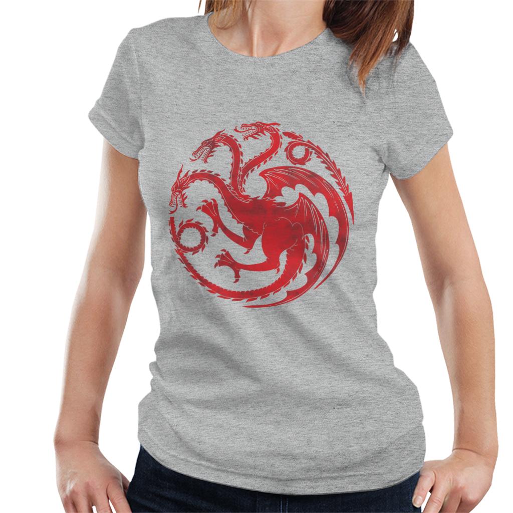 Game Of Thrones Three Headed Dragon Targaryen Sigil Women's product image 4