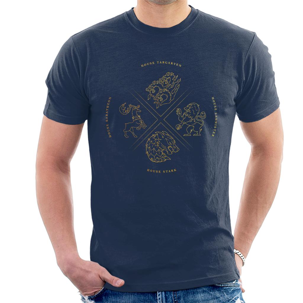 Game Of Thrones The Feuding Houses Men's T-Shirt product image 6