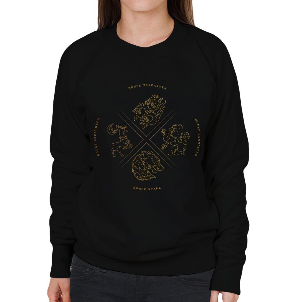 Game Of Thrones The Feuding Houses Women's Sweatshirt product image 1