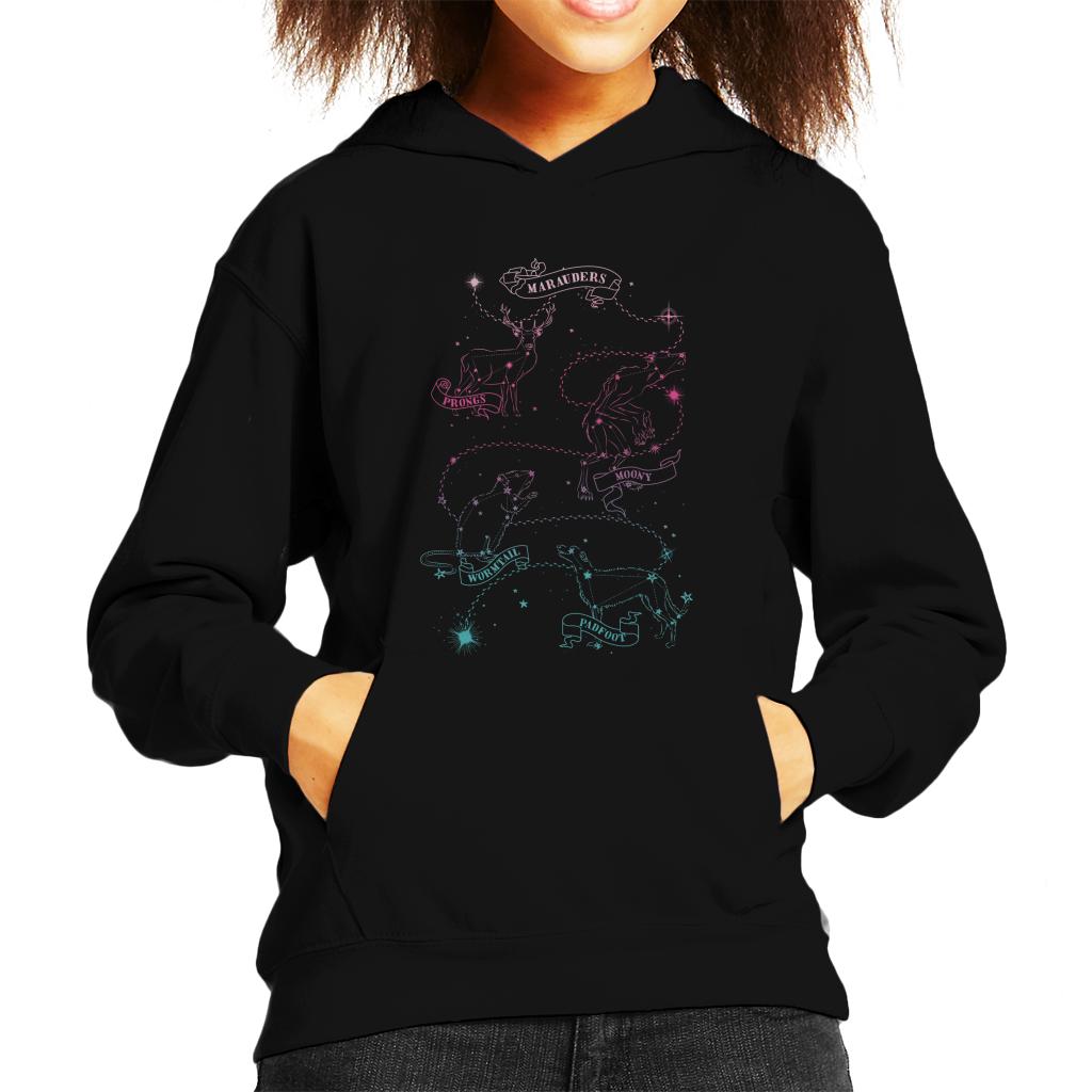 Harry Potter Marauders Animagi Constellations Kid's Hooded product image 1