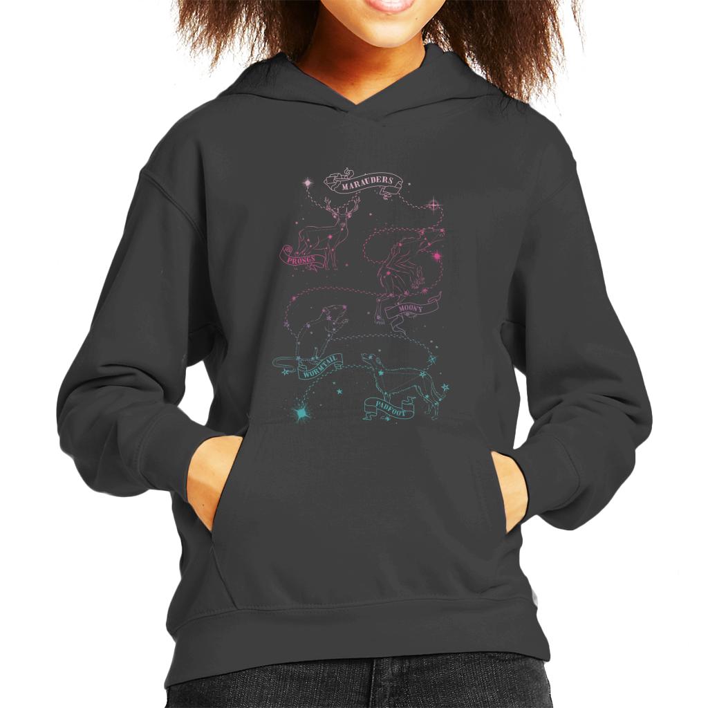 Harry Potter Marauders Animagi Constellations Kid's Hooded product image 4