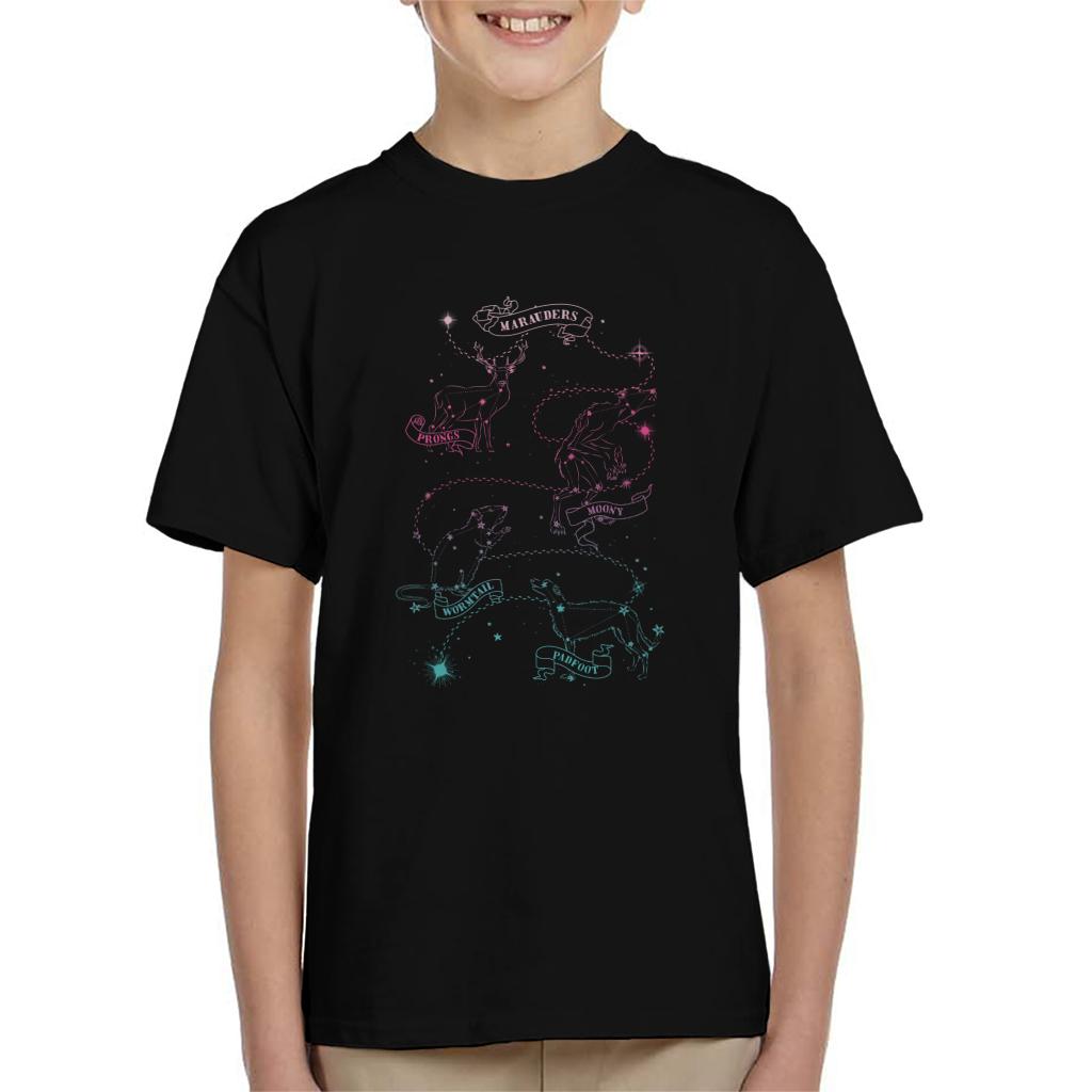 Harry Potter Marauders Animagi Constellations Kid's T-Shirt product image 1