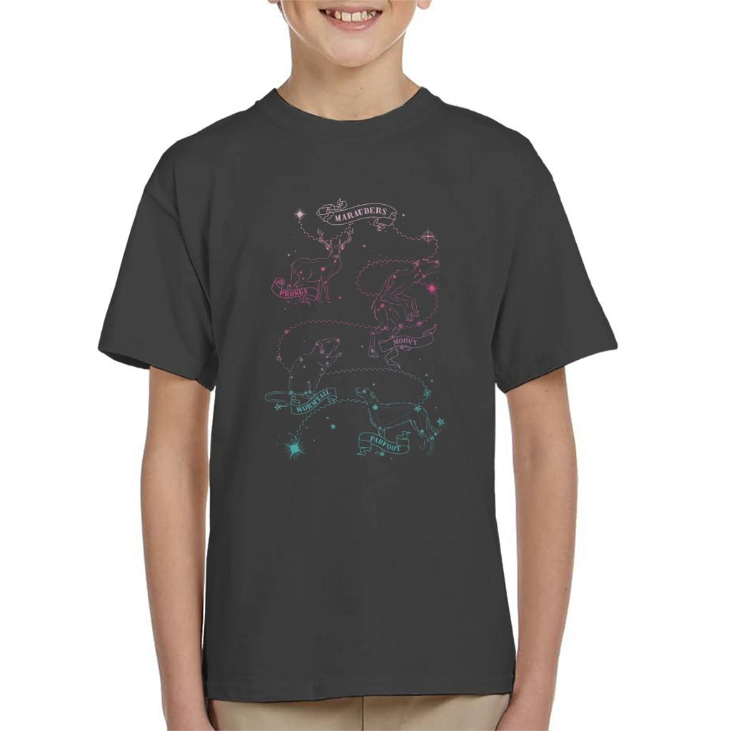 Harry Potter Marauders Animagi Constellations Kid's T-Shirt product image 4