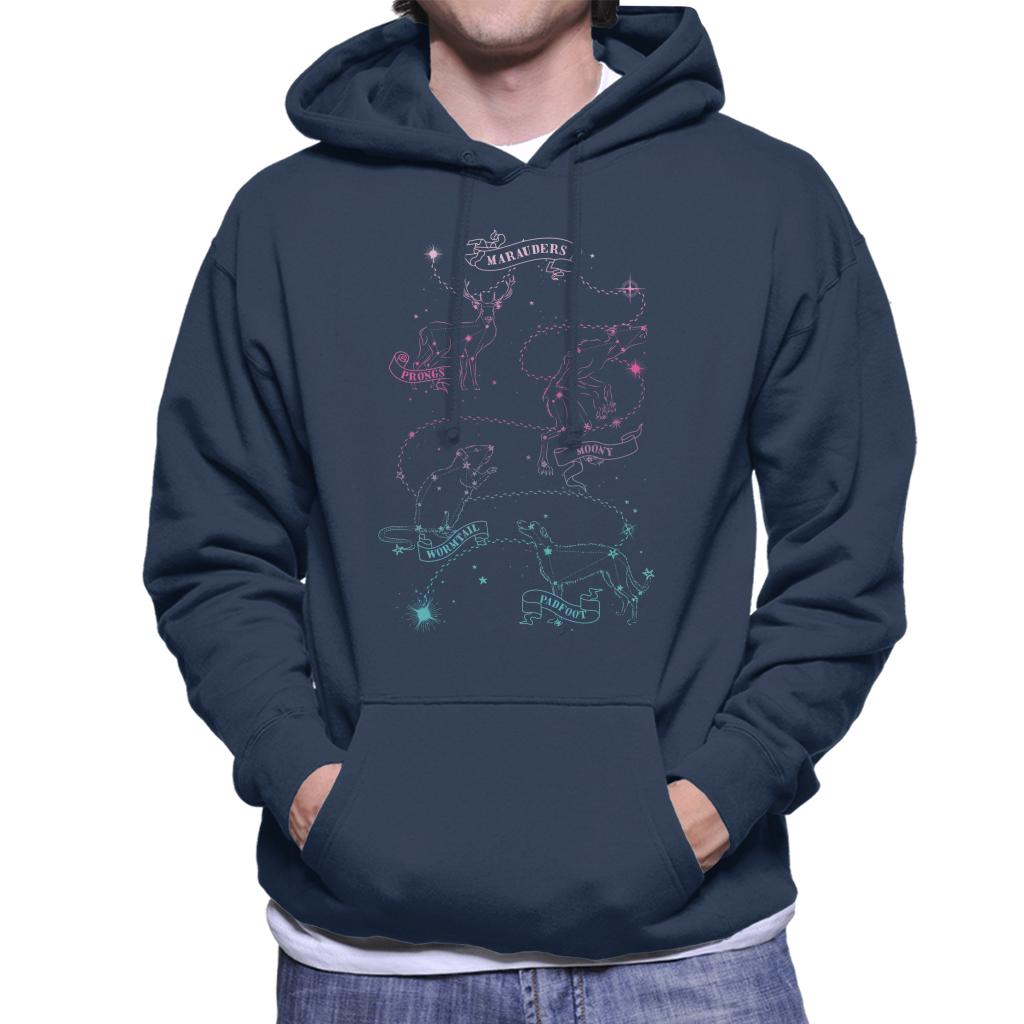 Harry Potter Marauders Animagi Constellations Men's Hooded product image 6