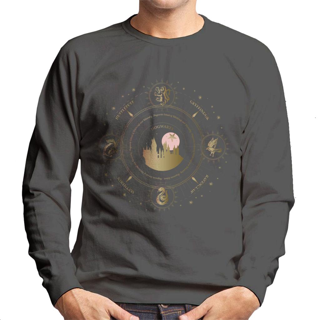 Harry Potter Hogwarts Houses Gold Silhouette Men's product image 4
