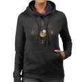 Harry Potter Hogwarts Houses Gold Silhouette Women's Hooded product image 1