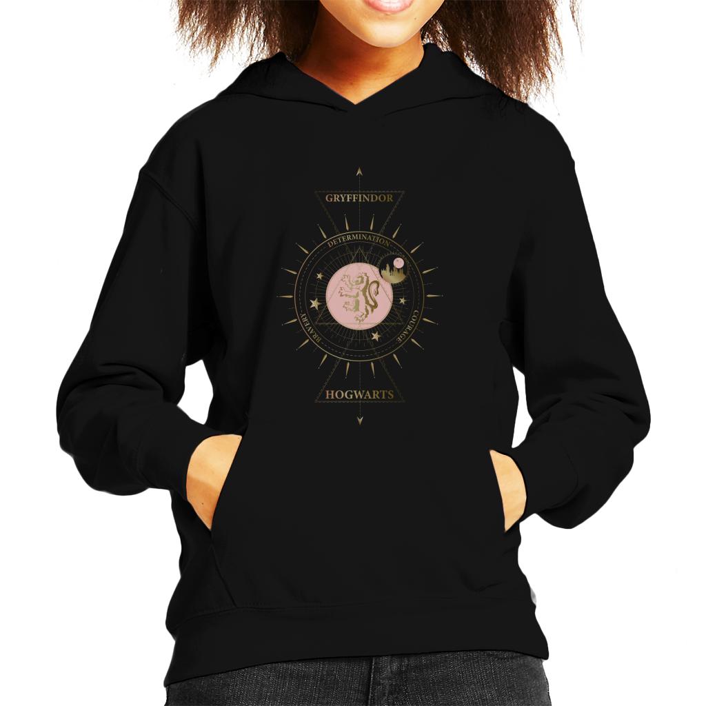 Harry Potter Gryffindor Gold Lion Emblem Kid's Hooded product image 1