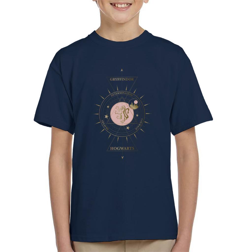 Harry Potter Gryffindor Gold Lion Emblem Kid's T-Shirt product image 4