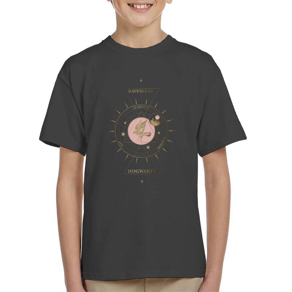 Harry Potter Ravenclaw Gold Emblem Kid's T-Shirt product image 4