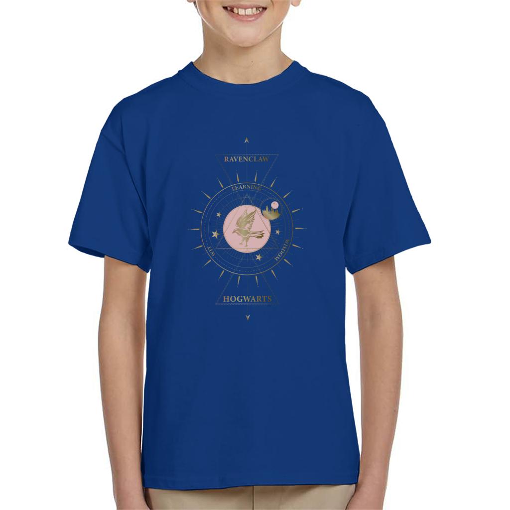 Harry Potter Ravenclaw Gold Emblem Kid's T-Shirt product image 6