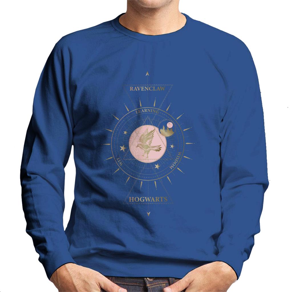 Harry Potter Ravenclaw Gold Emblem Men's Sweatshirt product image 6