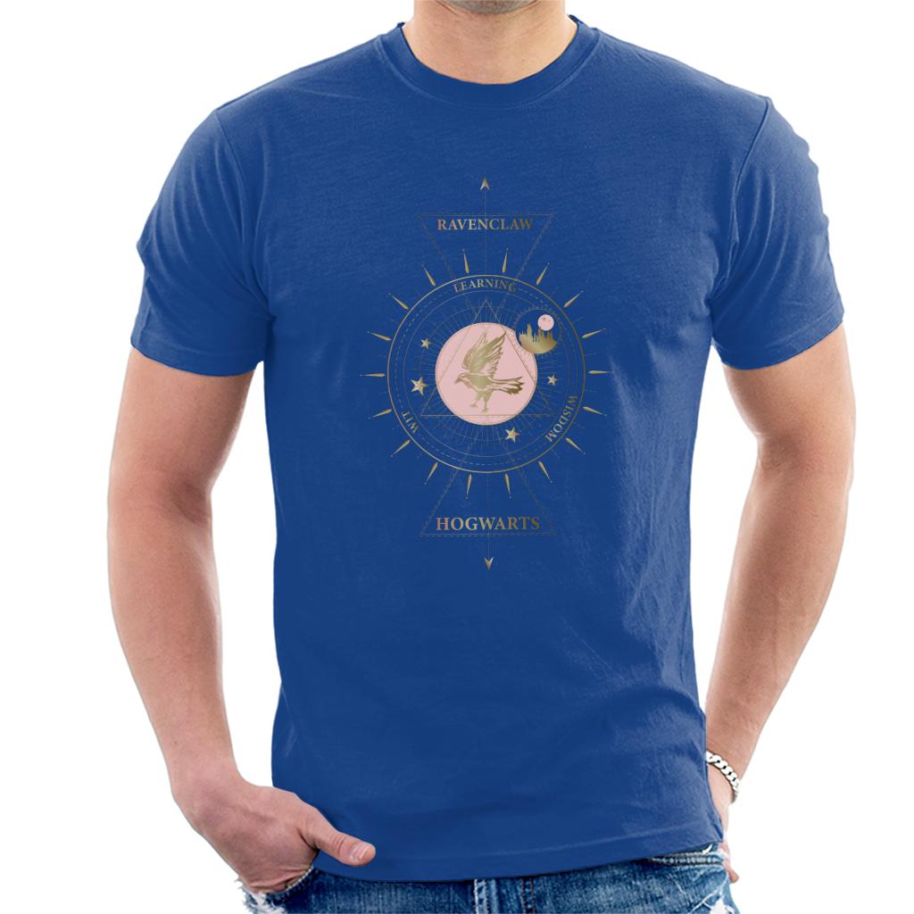Harry Potter Ravenclaw Gold Emblem Men's T-Shirt product image 6