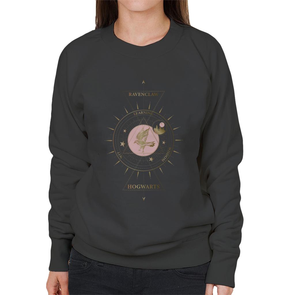 Harry Potter Ravenclaw Gold Emblem Women's Sweatshirt product image 4