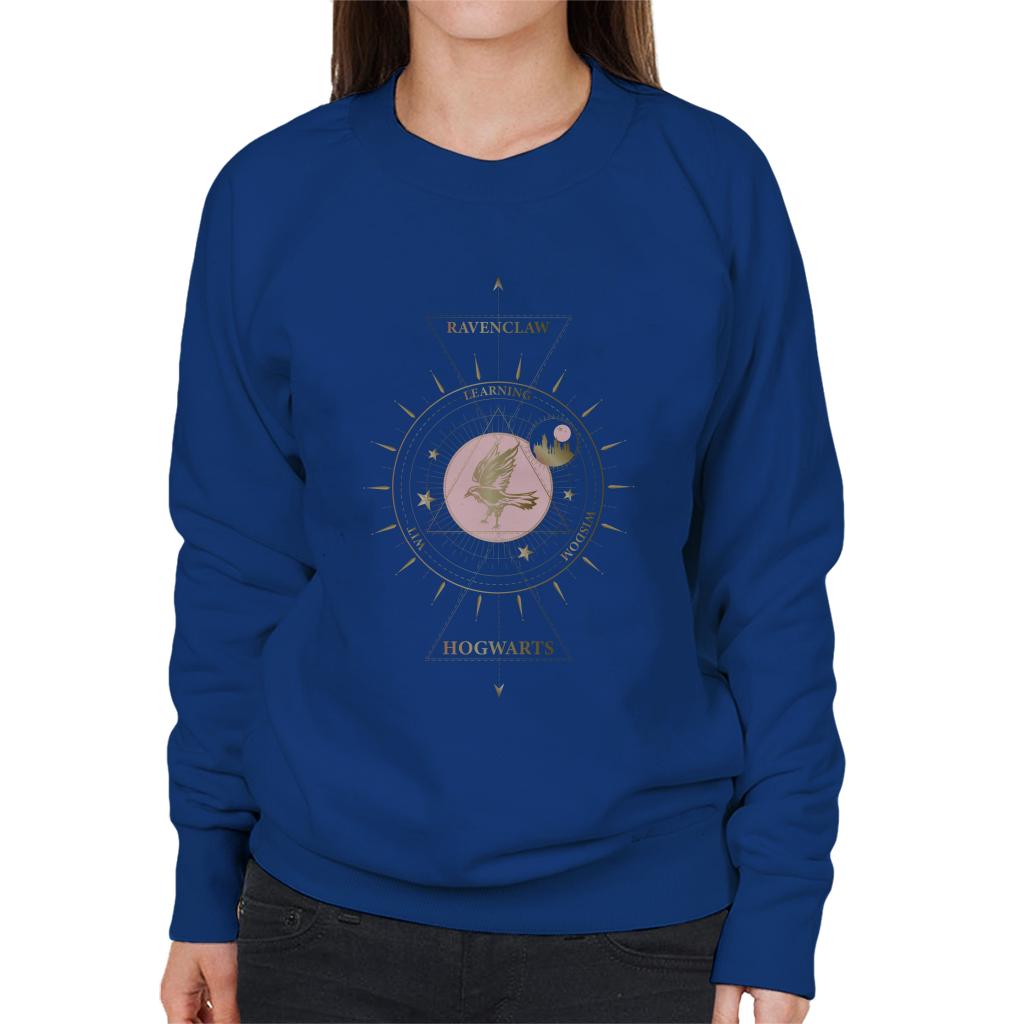 Harry Potter Ravenclaw Gold Emblem Women's Sweatshirt product image 6