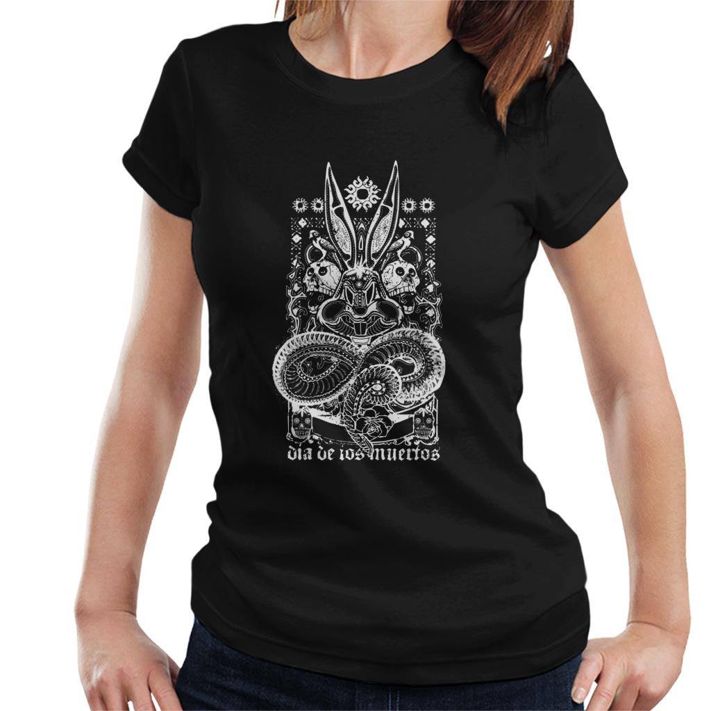 Looney Tunes Halloween Bugs Bunny Dia De Muertos Women's product image 1