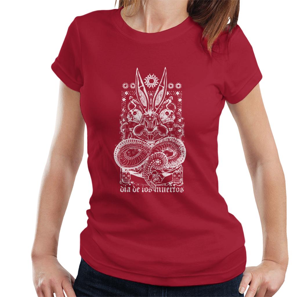 Looney Tunes Halloween Bugs Bunny Dia De Muertos Women's product image 4