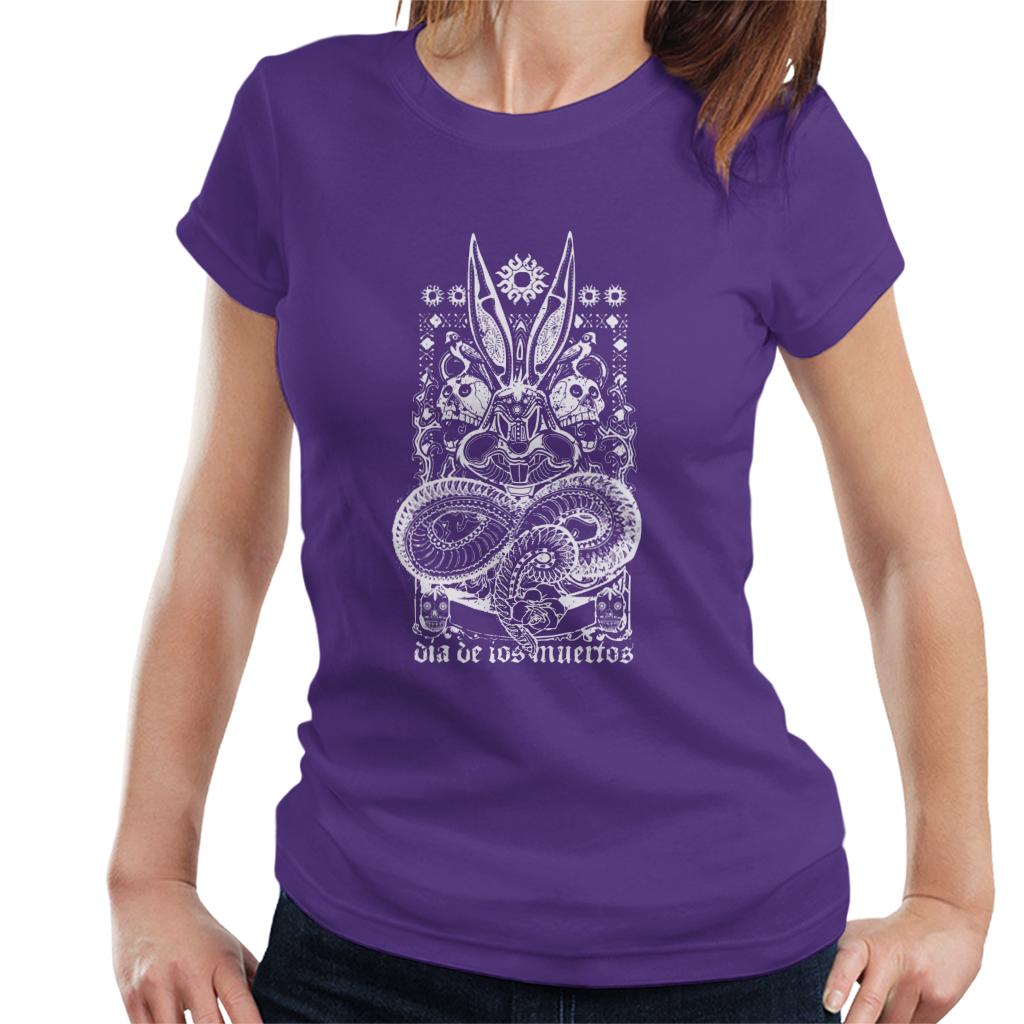 Looney Tunes Halloween Bugs Bunny Dia De Muertos Women's product image 6