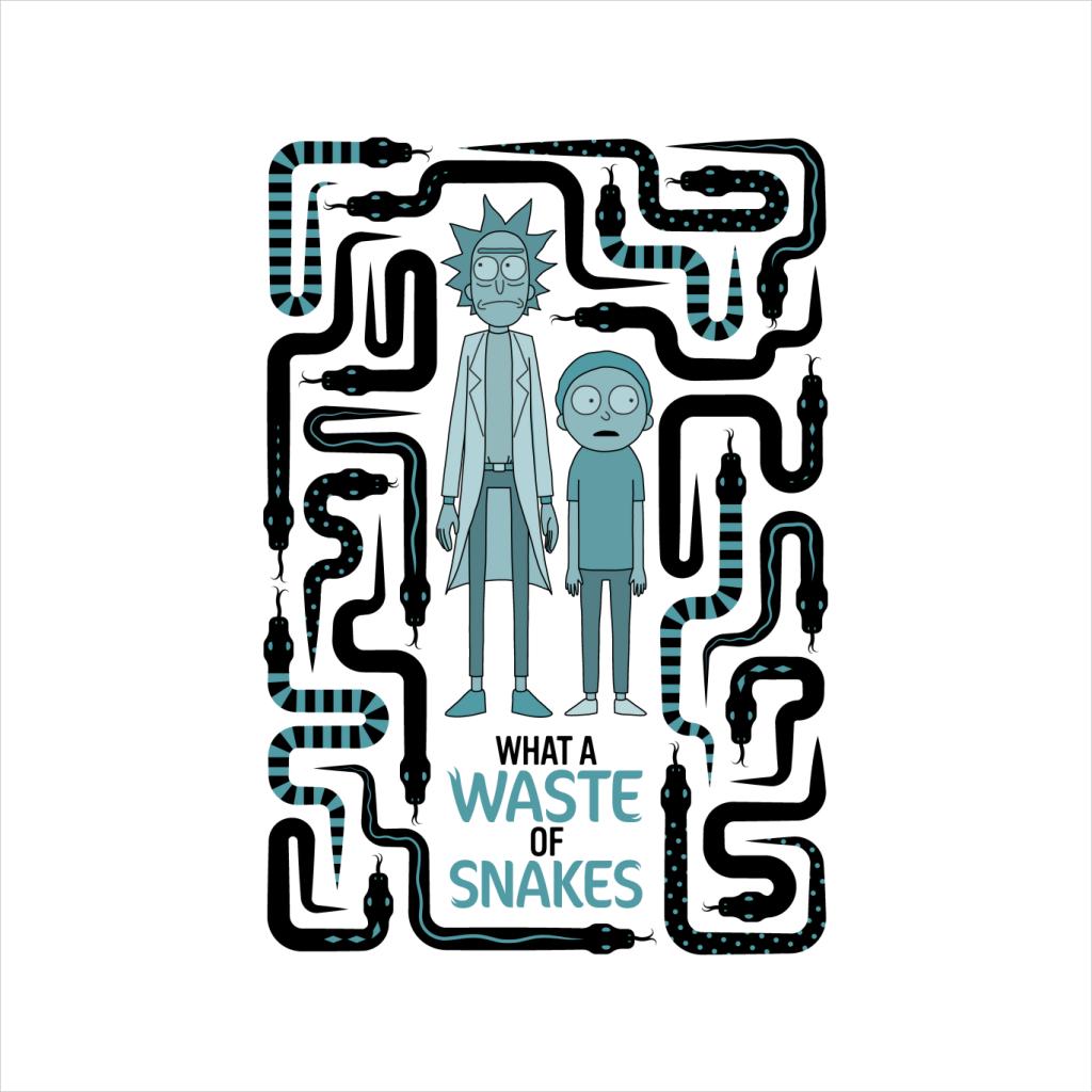 Rick and Morty A Waste Of Snakes Men's Hooded Sweatshirt product image 5