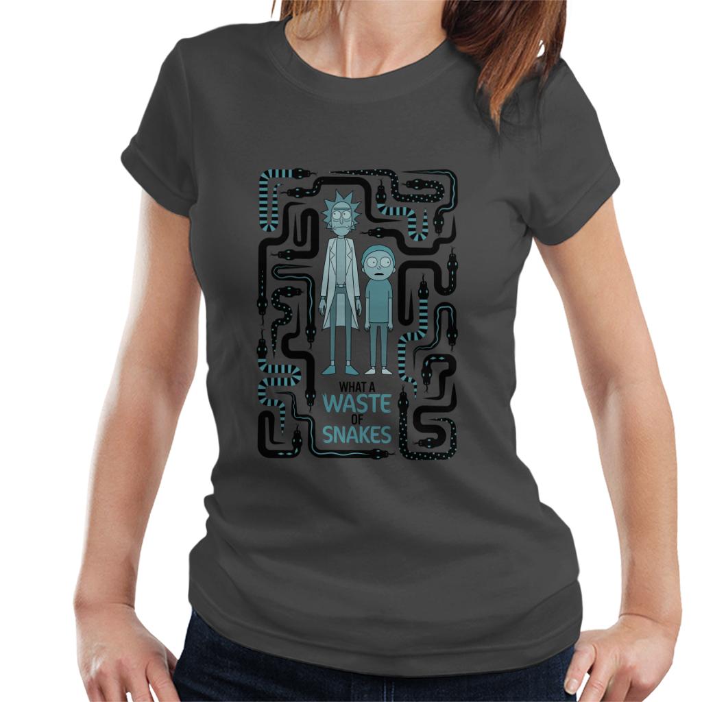 Rick and Morty A Waste Of Snakes Women's T-Shirt product image 1