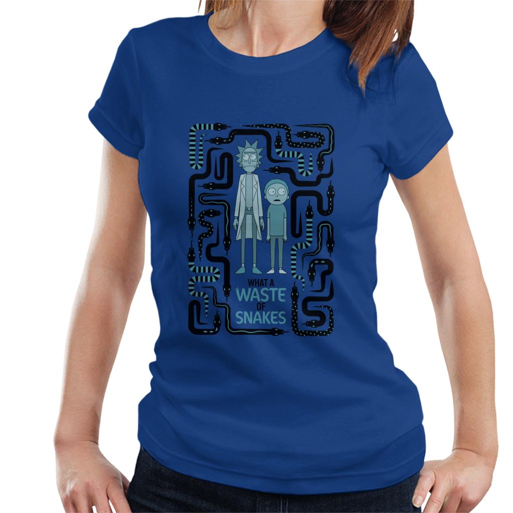 Rick and Morty A Waste Of Snakes Women's T-Shirt product image 6
