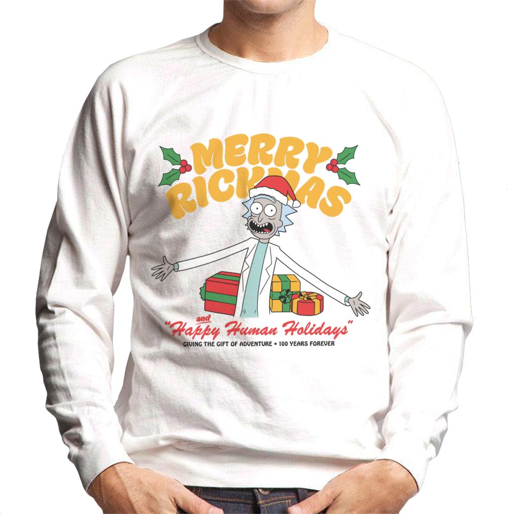 Rick and Morty Merry Rickmas Happy Human Holidays Christmas product image 1