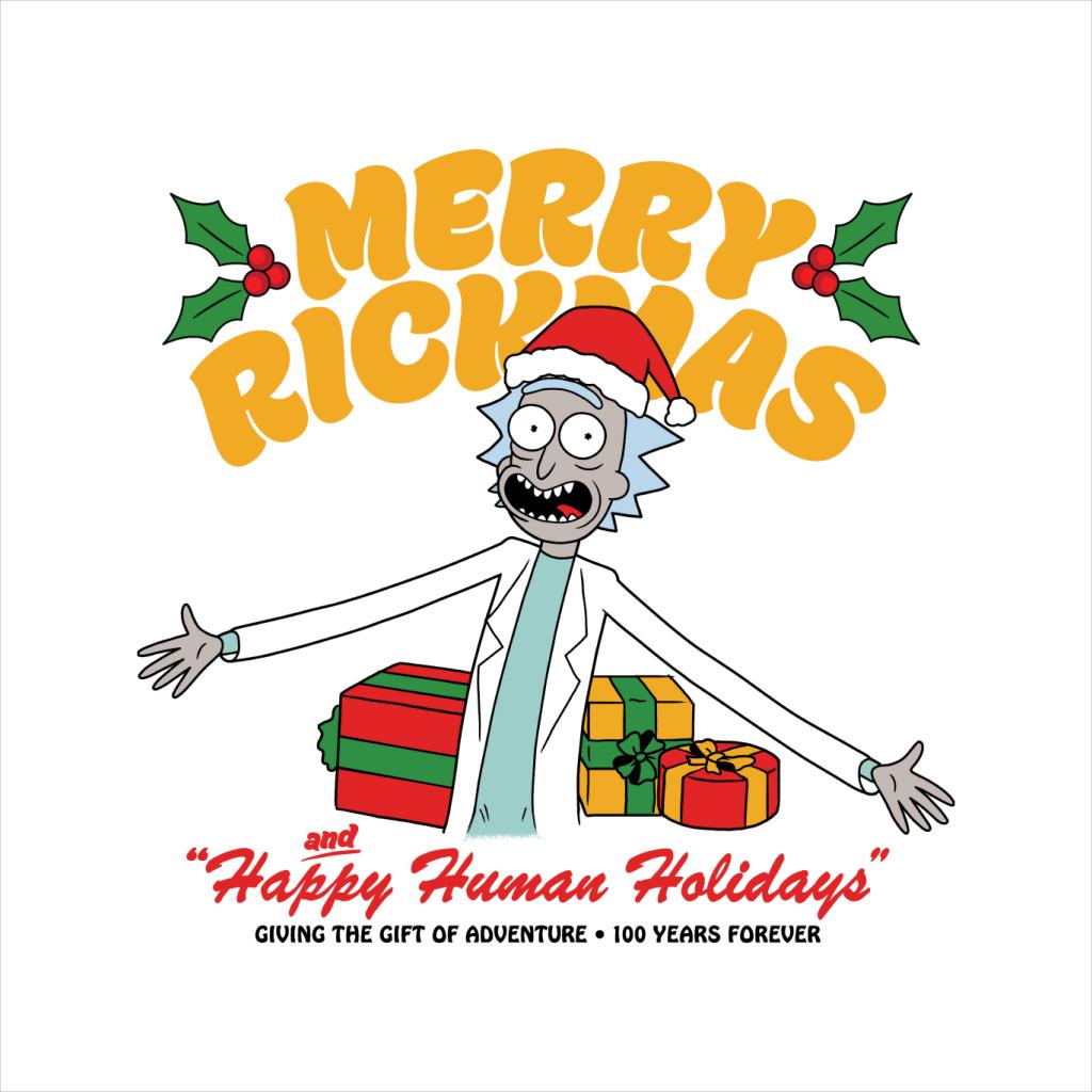 Rick and Morty Merry Rickmas Happy Human Holidays Christmas product image 2