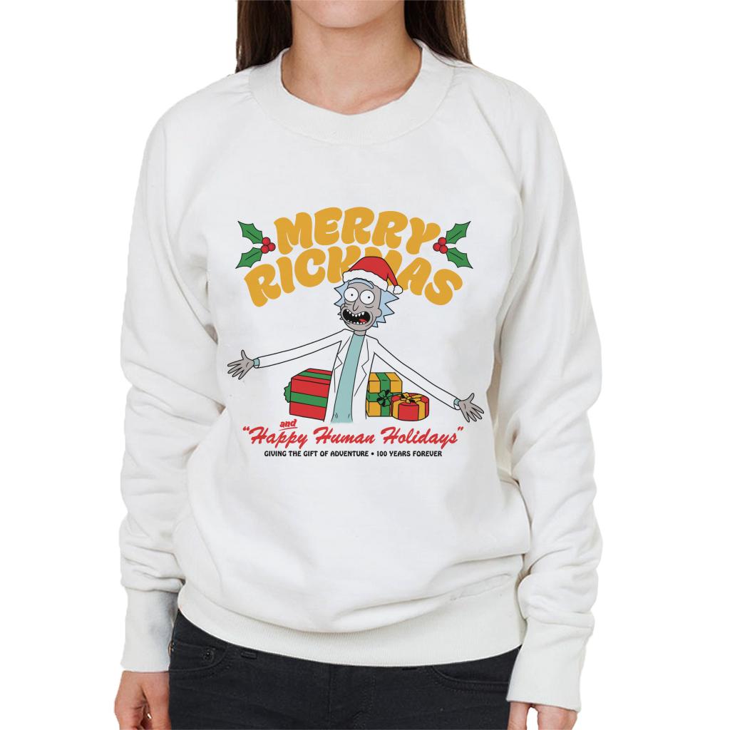 Rick and Morty Merry Rickmas Happy Human Holidays Christmas product image 1