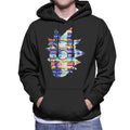 Rick and Morty Sanchez Static Head Men's Hooded Sweatshirt product image 1