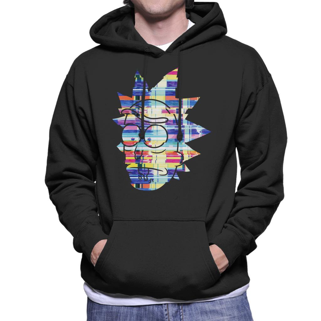 Rick and Morty Sanchez Static Head Men's Hooded Sweatshirt product image 1