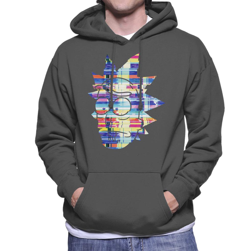 Rick and Morty Sanchez Static Head Men's Hooded Sweatshirt product image 4