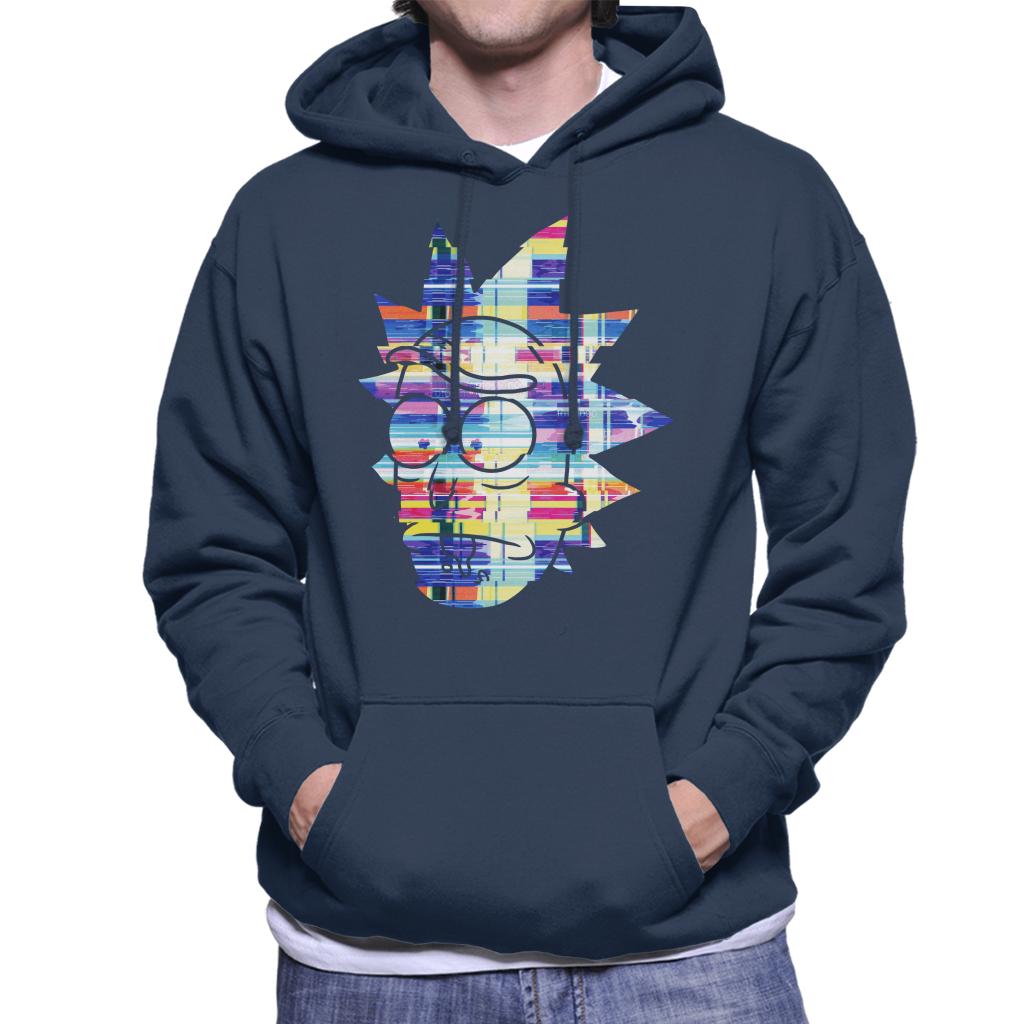 Rick and Morty Sanchez Static Head Men's Hooded Sweatshirt product image 6