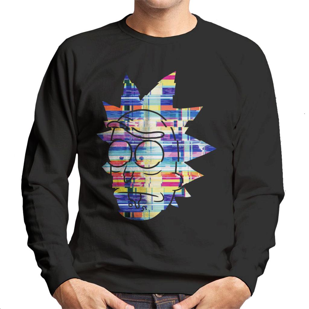 Rick and Morty Sanchez Static Head Men's Sweatshirt product image 1