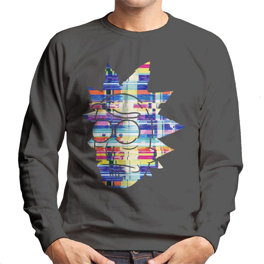 Rick and Morty Sanchez Static Head Men's Sweatshirt product image 4