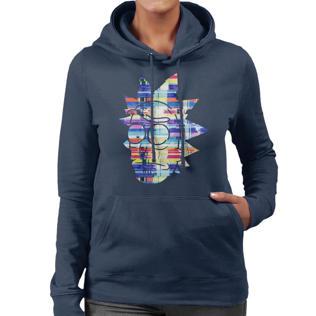 Rick and Morty Sanchez Static Head Women's Hooded Sweatshirt product image 6