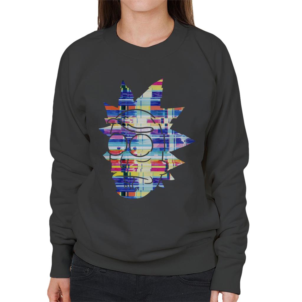 Rick and Morty Sanchez Static Head Women's Sweatshirt product image 4