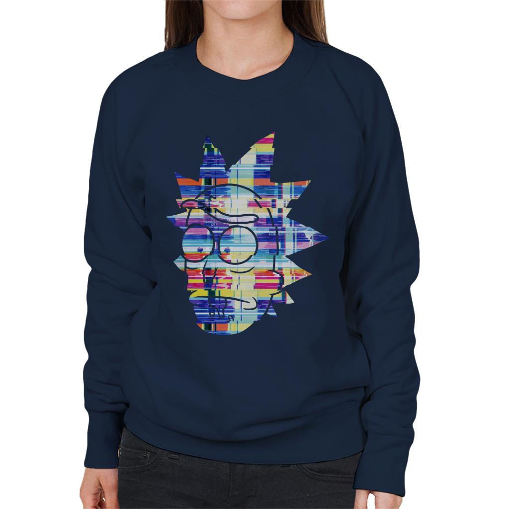 Rick and Morty Sanchez Static Head Women's Sweatshirt product image 6