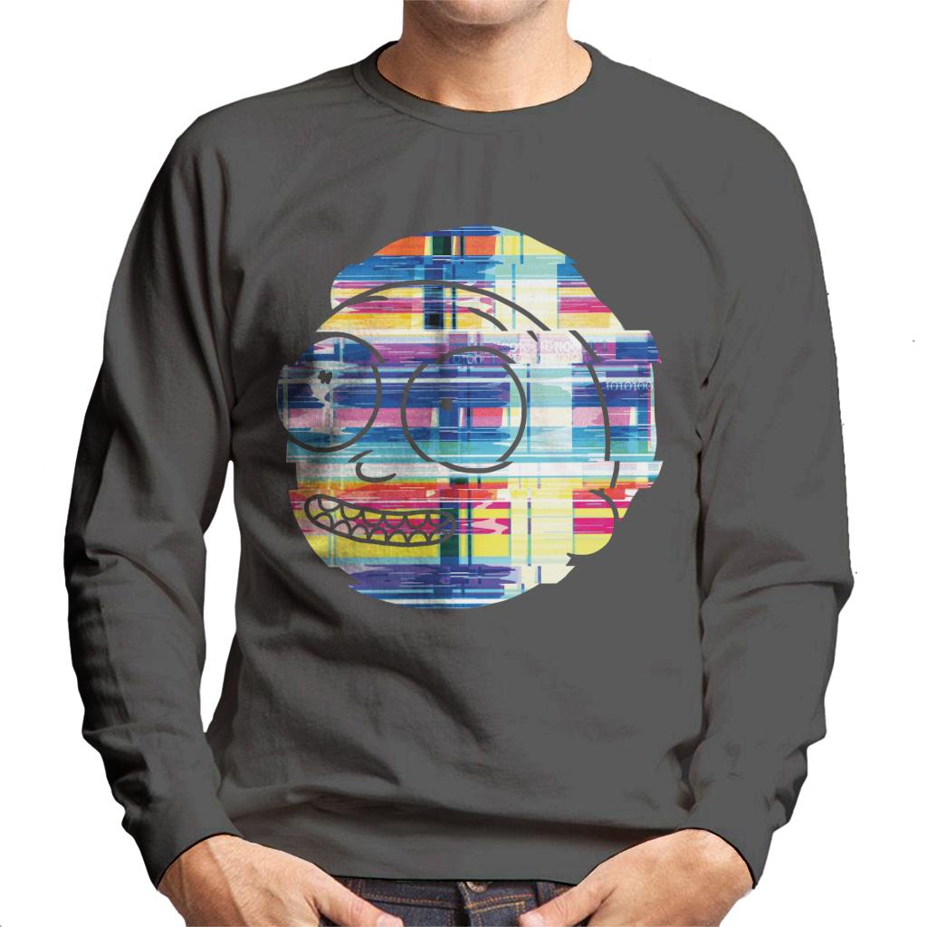 Rick and Morty Smith Static Head Men's Sweatshirt product image 4