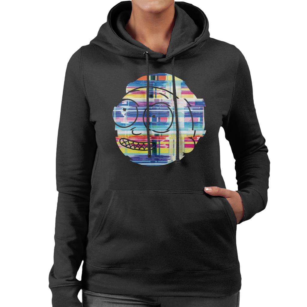 Rick and Morty Smith Static Head Women's Hooded Sweatshirt product image 1
