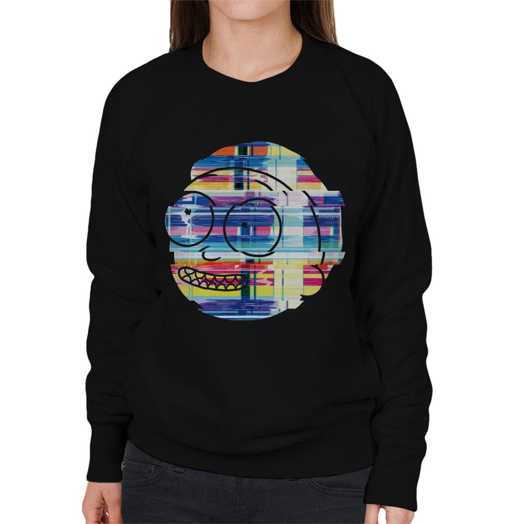 Rick and Morty Smith Static Head Women's Sweatshirt product image 1