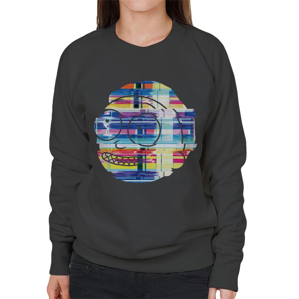 Rick and Morty Smith Static Head Women's Sweatshirt product image 4