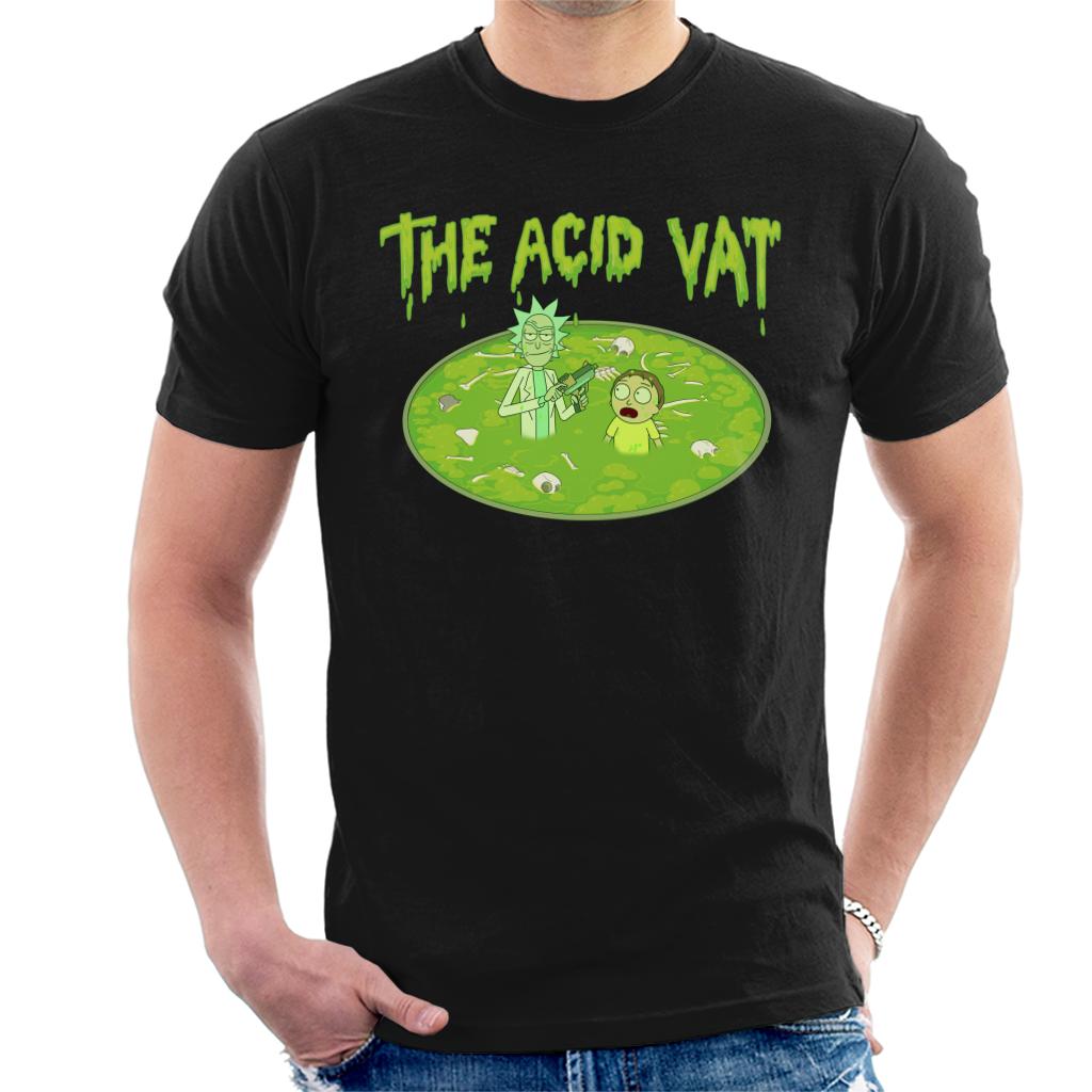 Rick and Morty The Acid Vat Men's T-Shirt product image 1